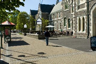 Picture along Worcester Boulevard outside the arts centre